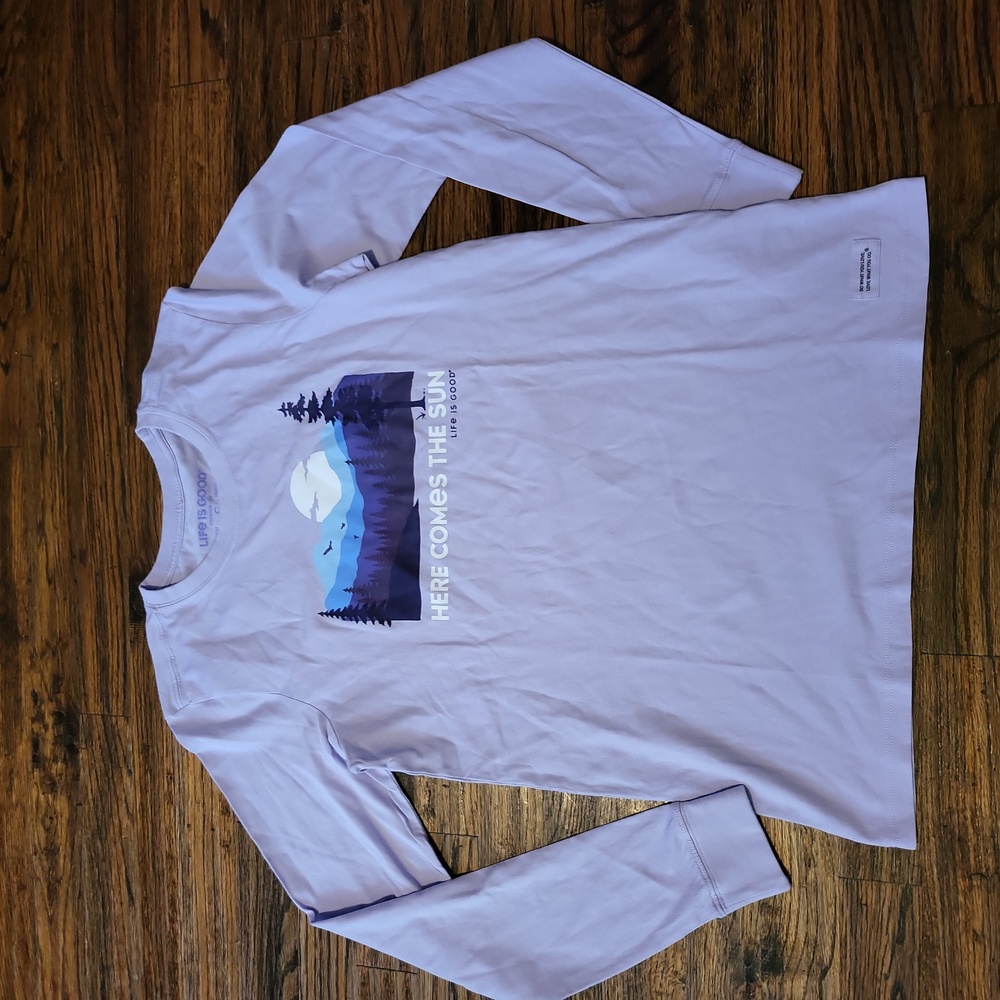 Life is Good women's t-shirt